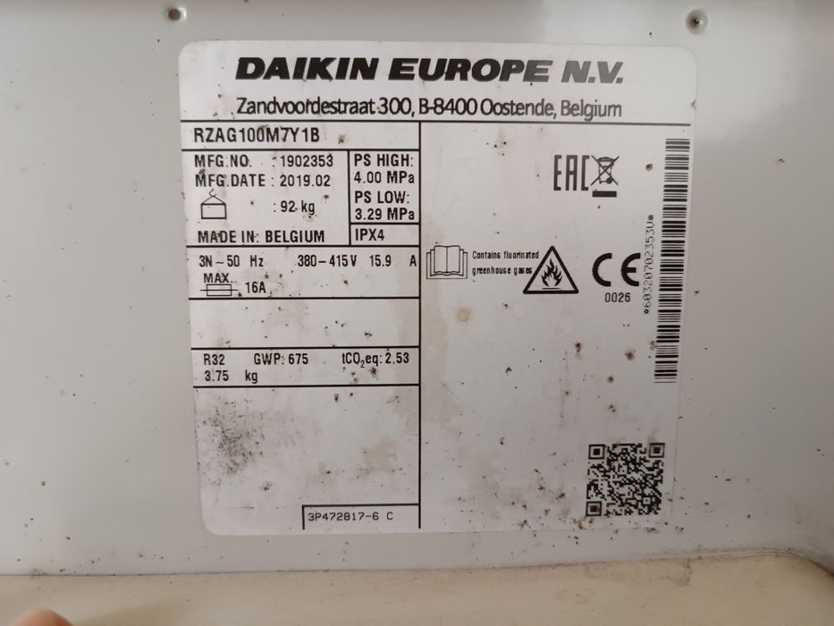 Ar condicionado daikin Sky Air