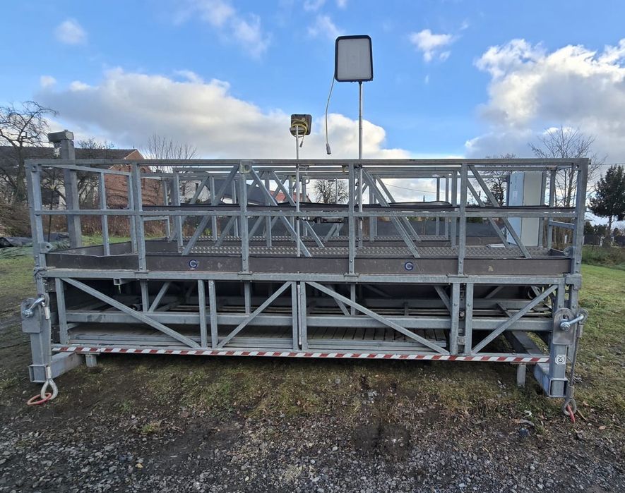 Podest wiszący , winda budowlana