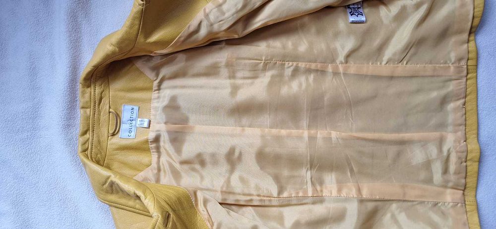 Kurteczka-marynarka skórzana