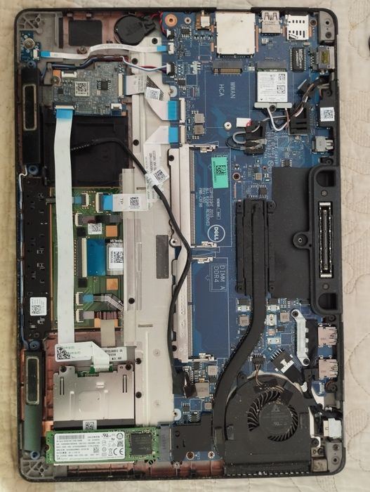 Разборка Dell Latitude E7470 i7-6600u