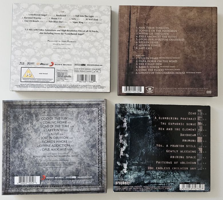 Cd Música Heavy metal/Pagan/Progressivo/Gótico