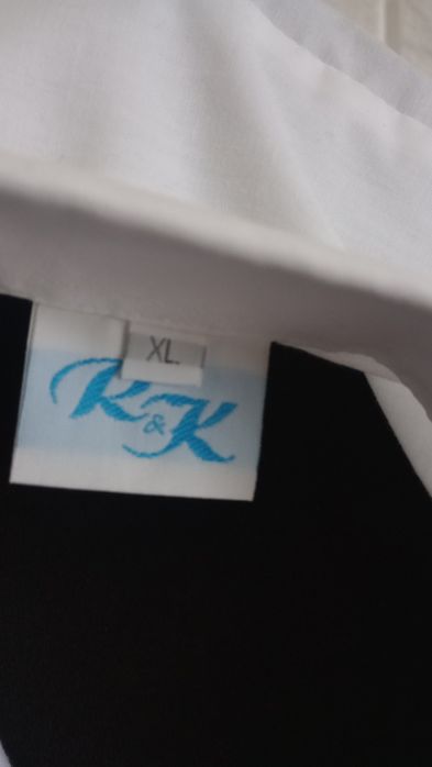 Koszula wojskowa biała z krótkim rękawem