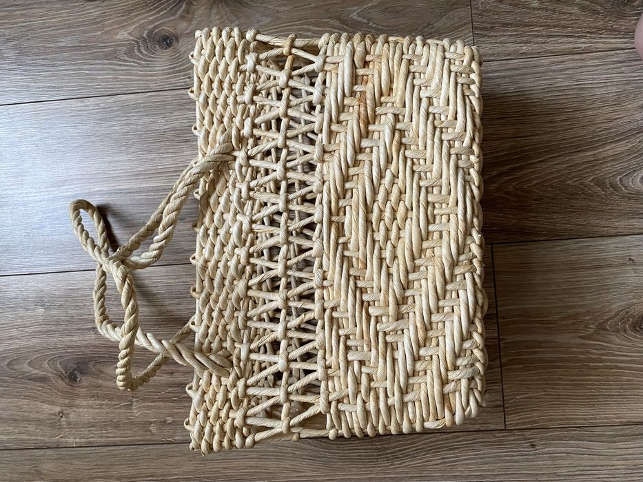 Плетена Сумка - кошик корзина на пляж