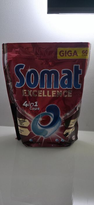 Somat excellence 4in1 kapsułki do zmywarki GIGA paka 60szt.