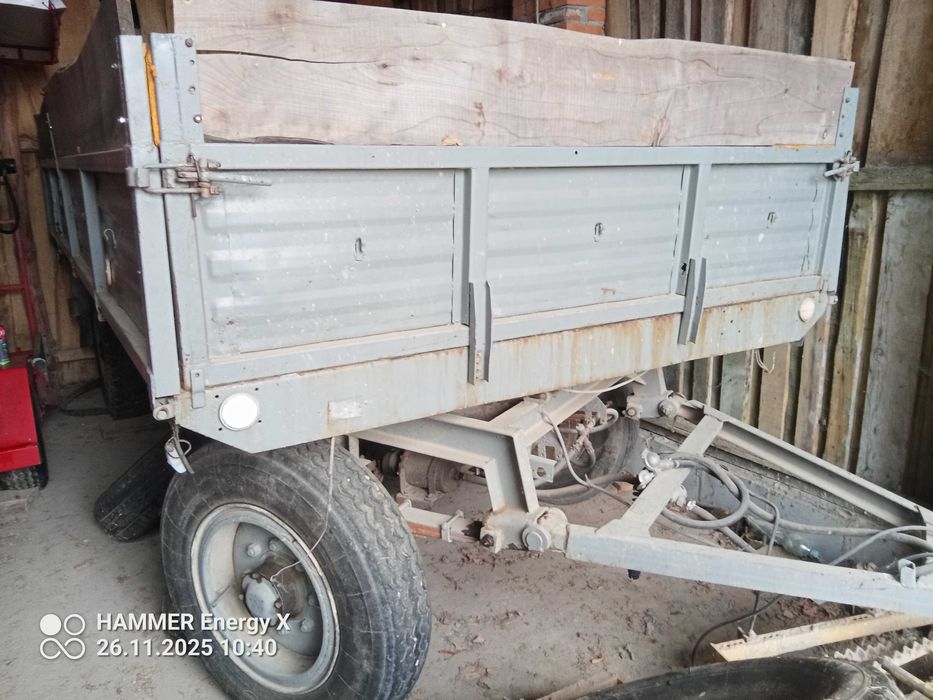 Przyczepa 6 t. solidna