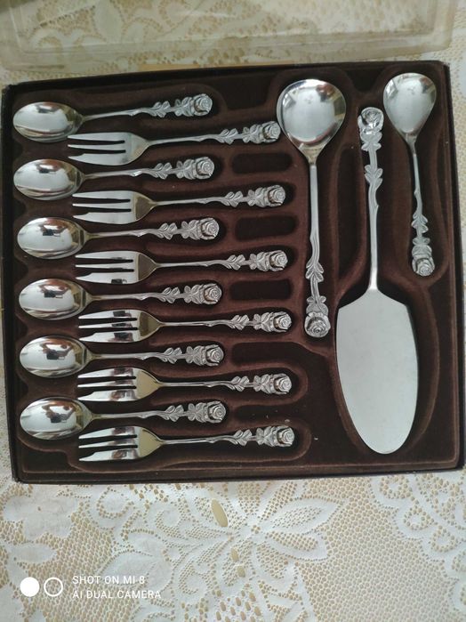 Conjunto talheres de chá