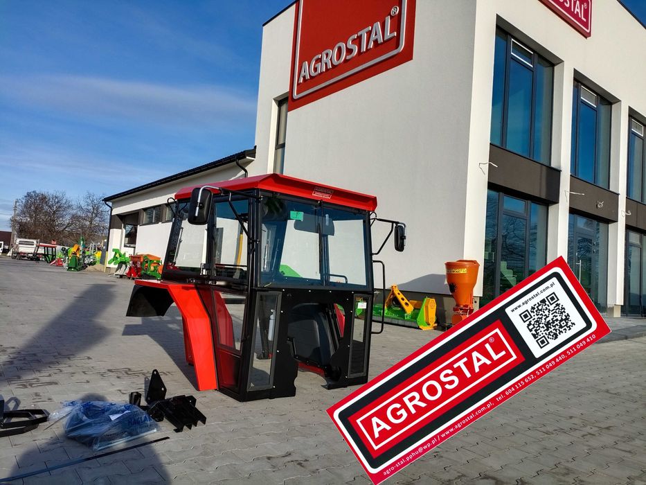 Kabina ciągnikowa NAGLAK do c330 z błotnikami  MF  C360  AGROSTAL