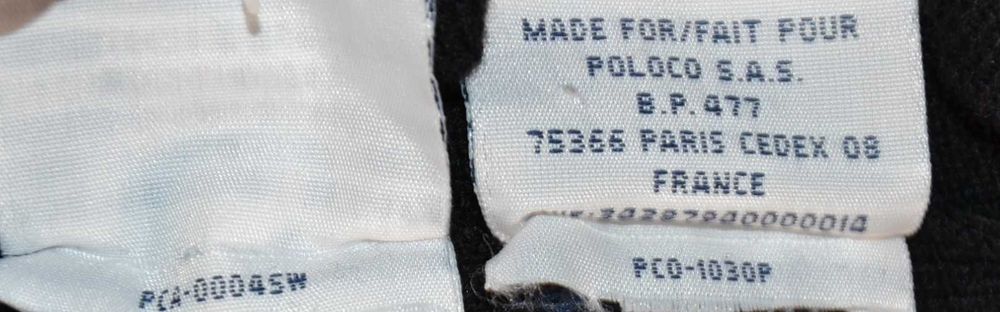 POLO RALPH LAUREN Wool Sweter Męski XL Wełna Vneck Super Stan Rare