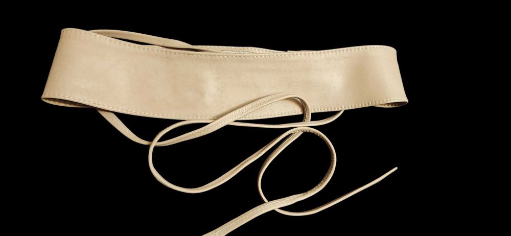 Пояс-кушак, шкіряний