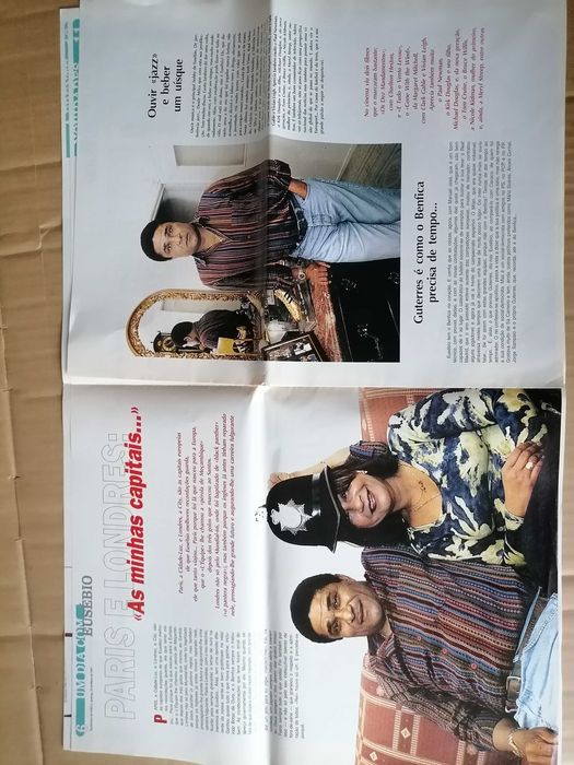 Benfica /EUSÉBIO A Bola/Privado 1997 No Refúgio da PANTERA