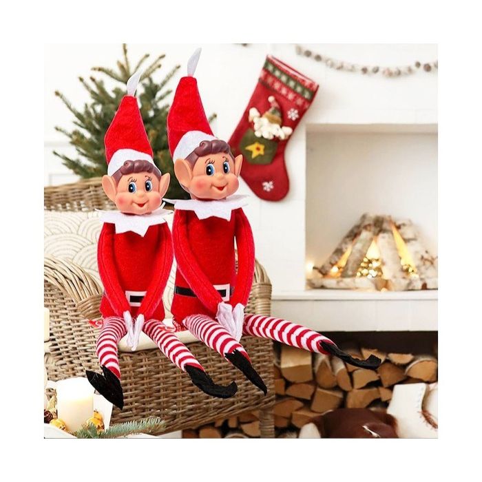 Elf Świąteczny Figurka Adwentowa 43 cm