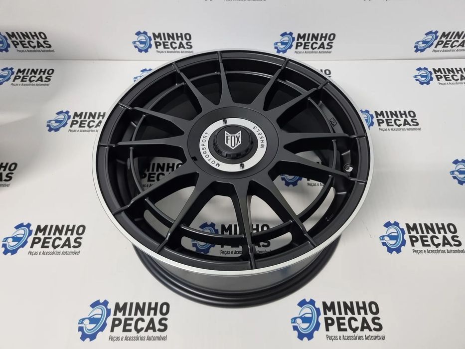 Jantes Fox VR4 em 16 Satin Black (4x100 | 4x108)