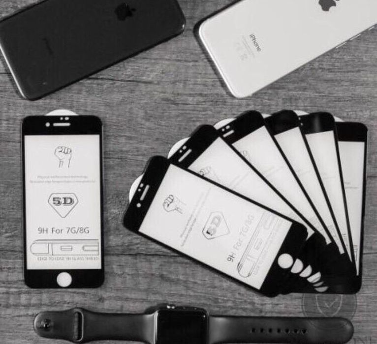 Захисне скло 5D до IPhone