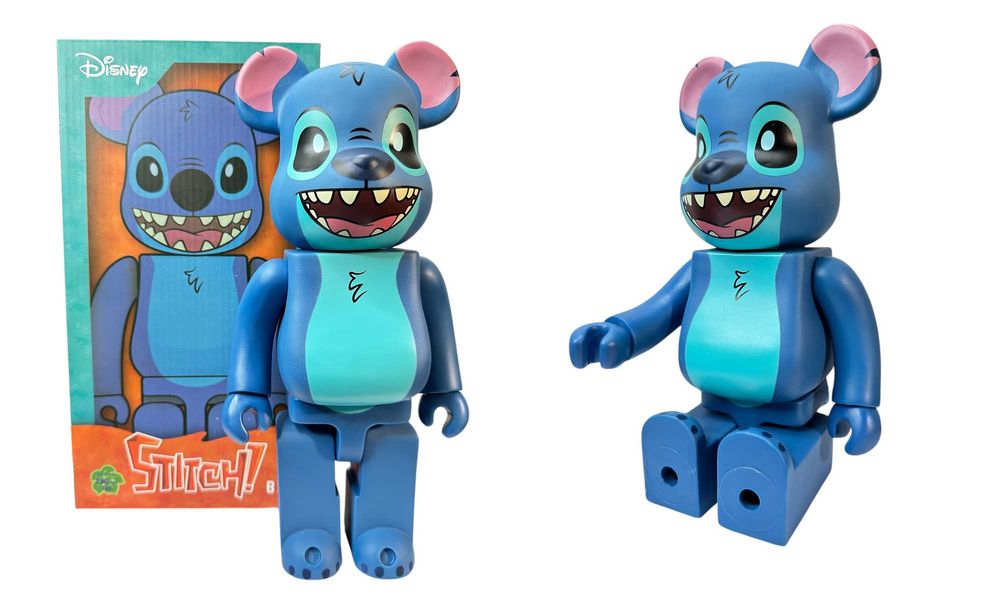 Bearbrick STITCH 28 cm (бірбрік) колекційна іграшка