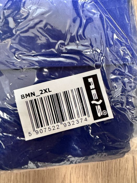 Bluza ochronna robocza niebieska męska XXL Rejs BM