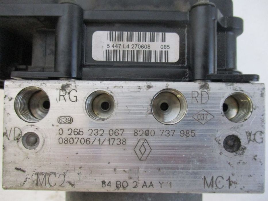 Módulo ABS Renault Megane II 2002 a 2009