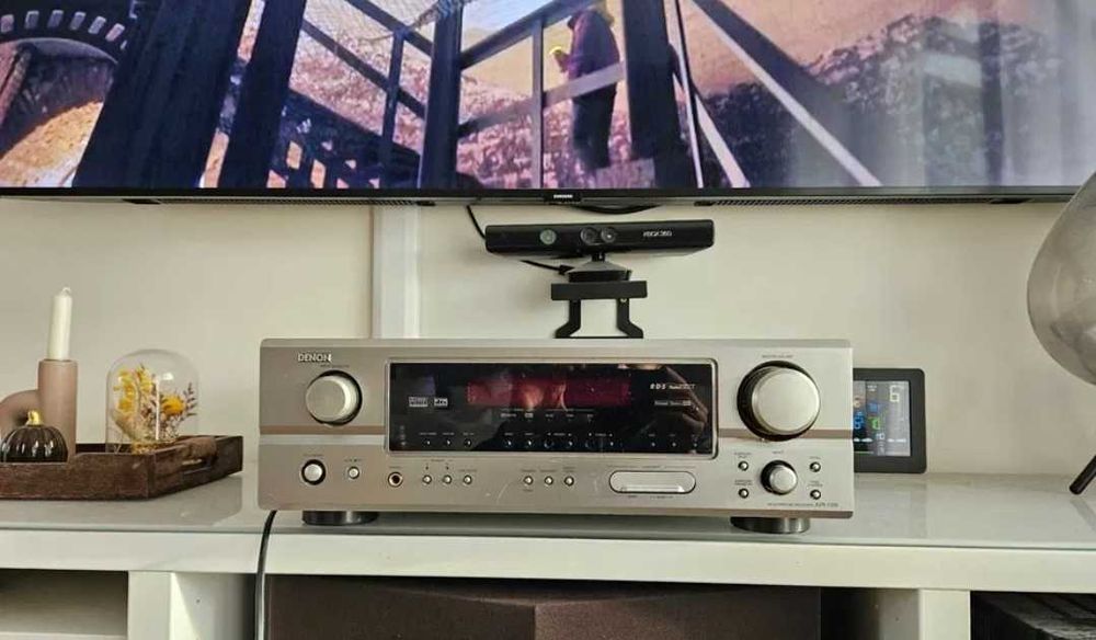 OKAZJA Wzmacniac amplituner kino domowe wejscie optyczne Denon avr 1306