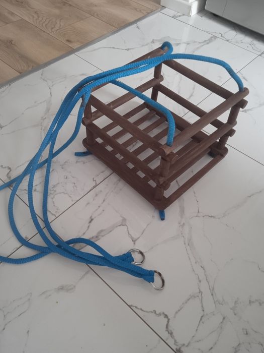 Huśtawka zaimpregnowana.