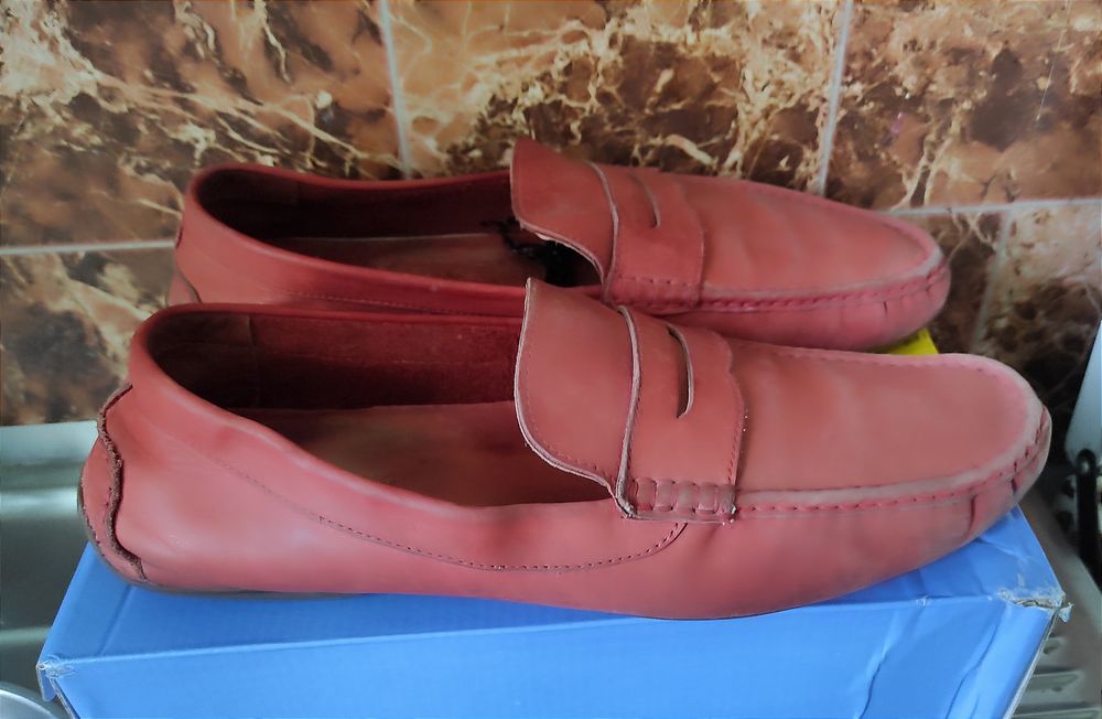 Макасини шкіряни 44р