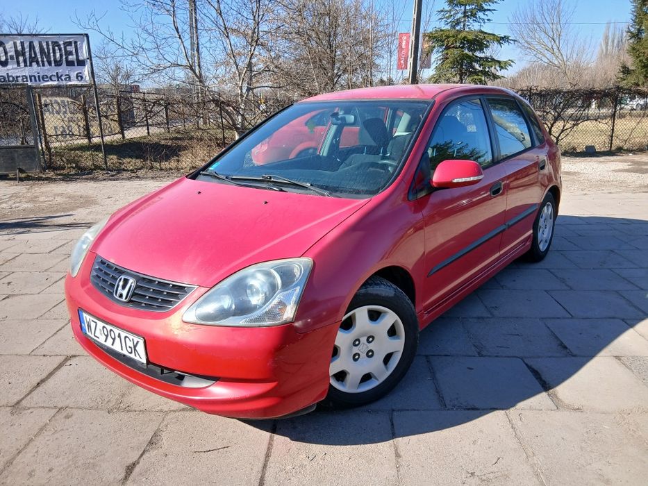 Honda Civic 1,7 diesel 04r sprawna do jazdy Klima elektryka