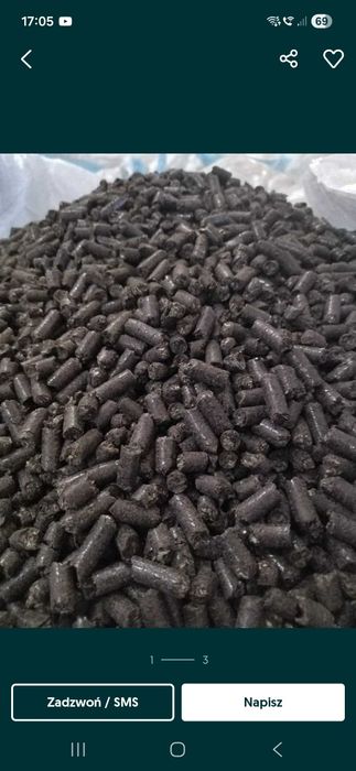 Pelet drzewny. Pelet z luski słonecznika