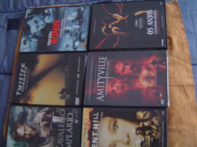 6 filmes de ação em DVD