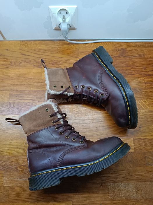 Buty Dr. Martens 1460 Kolbert Ocieplane Skórzane Zimowe Oryginalne