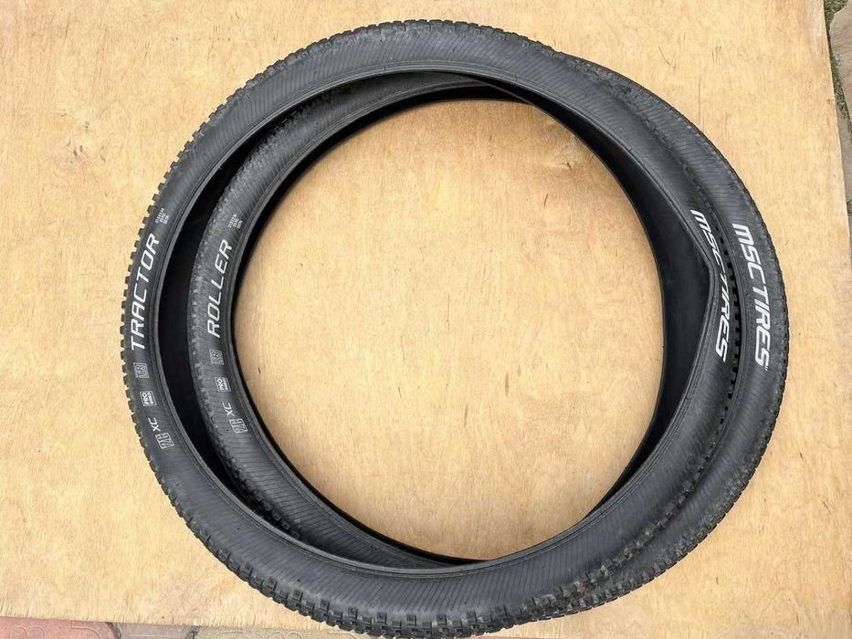 Гума 27,5: MSC TIRES Tractor 2C XC Race TLR Proshield 2,2 + MSC TIRES Roller 2C XC Race TLR Proshield 2,1
