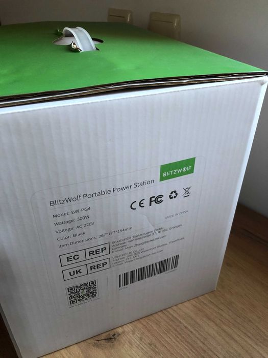 Зарядна станція BlitzWolf® BW-PG4 320 Wh  LiFePO4  ( EcoFlow Bluetti )