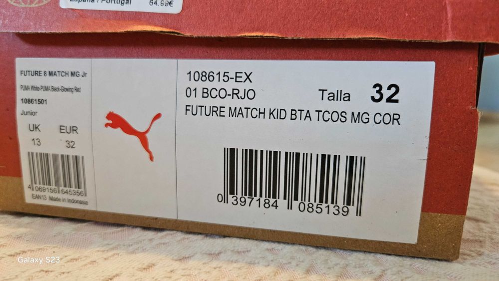 Chuteiras Puma NOVAS