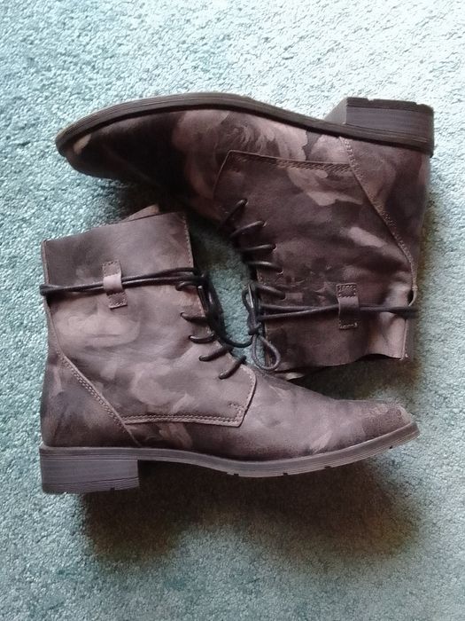 Botki skórzane Venturini