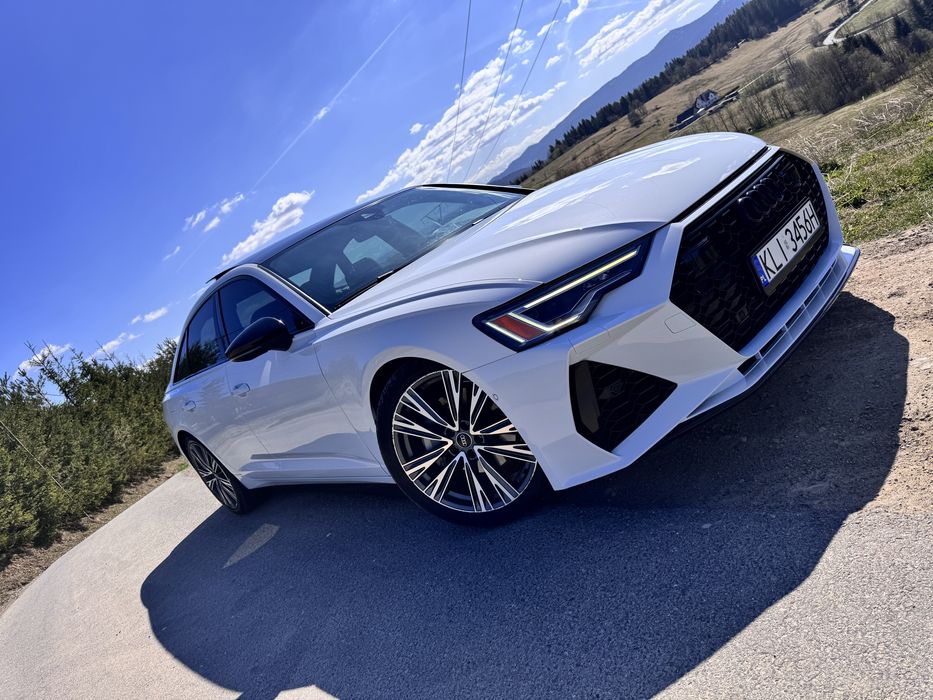 Audi A6 Biała Perła do Ślubu z Kierowcą – Elegancja i Styl