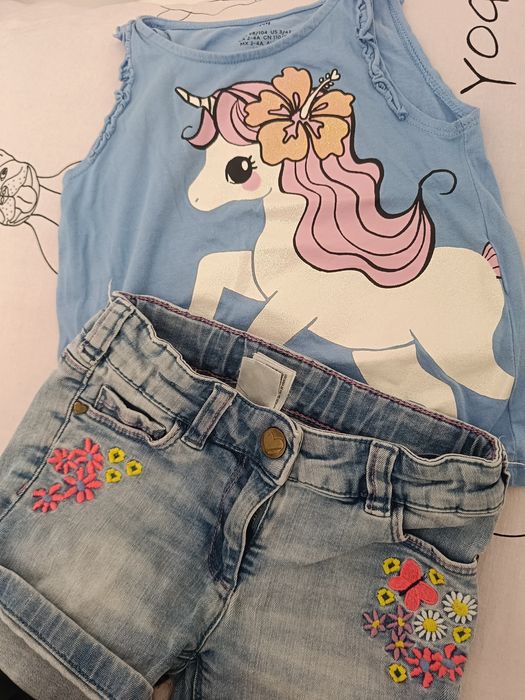 Ciuszki 104,98, jesień komplet dużo szt h&m Re Hilfiger kamizelka 2