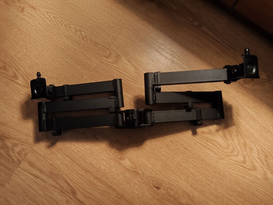 2x braços para monitor triplo suptek e tooq