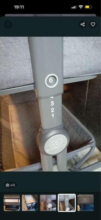 berço com cesto Luxury da Kinderland