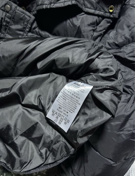Пуховик burberry s-m