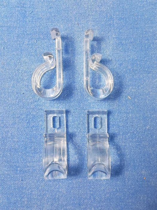 Uchwyt haczyk napinacze do łańcuszków i sznurków rolet żaluzji