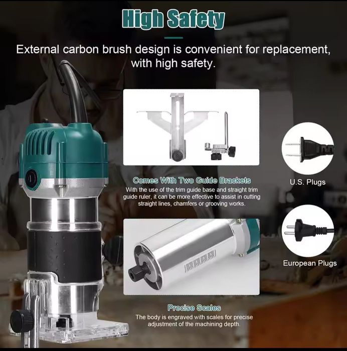 Tupia + conjunto de 15 fresas