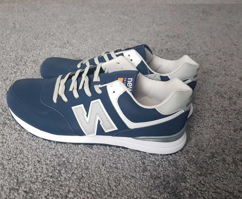 Granatowe Buty Sportowe 36-46 Uniwersalne