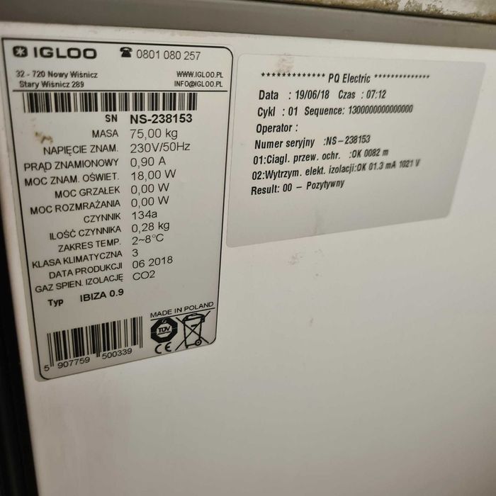 Bemar chłodniczy z lodówką