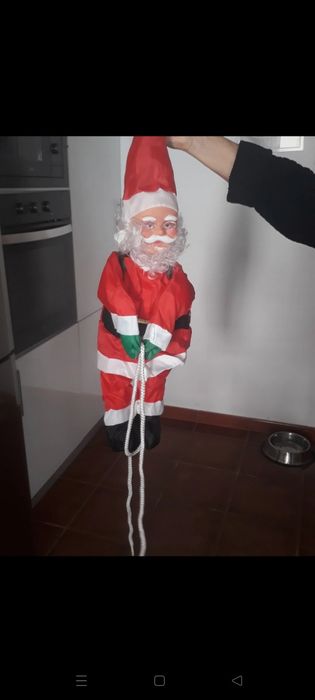 Pai Natal com corda