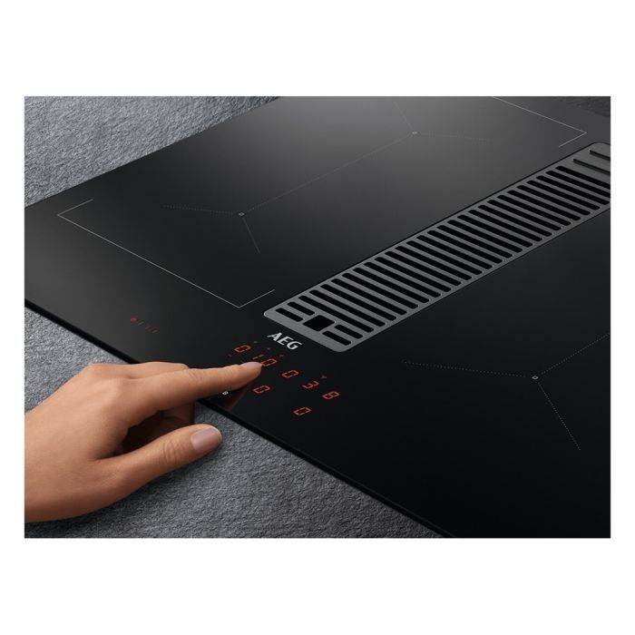 Płyta indukcyjna z okapem  AEG IDE74243IB Nowa.