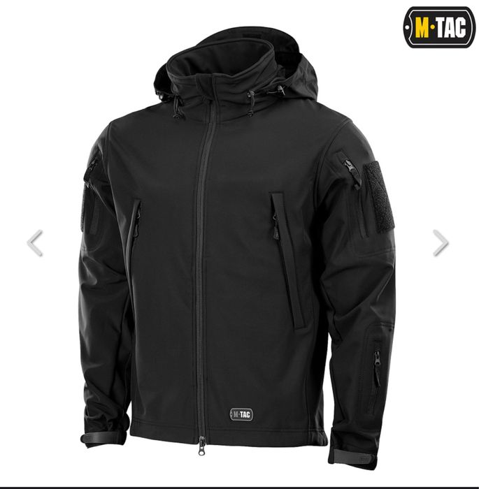 M-TAC куртка  soft  shell black