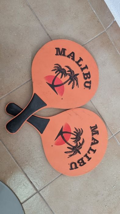 2 raquetes de praia