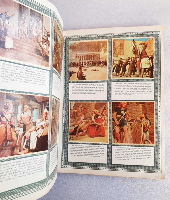 Antiga Caderneta Completa ~ "OS 10 MANDAMENTOS" ~ IBIS 1960 ~ # RARA #