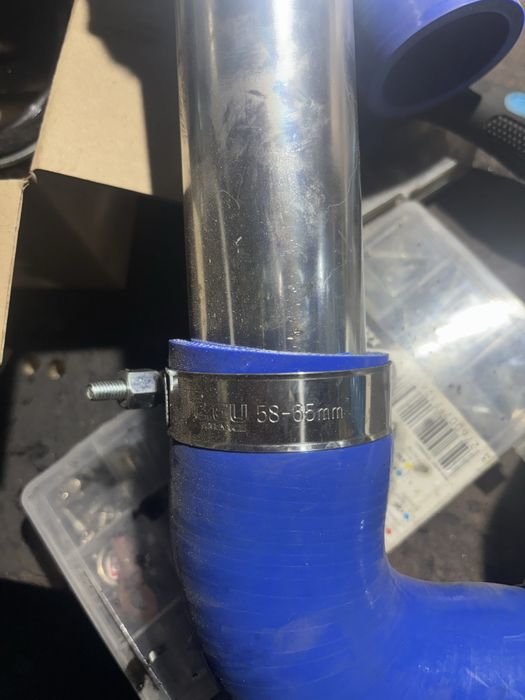 Продам інтеркулер та силіконові патрубки