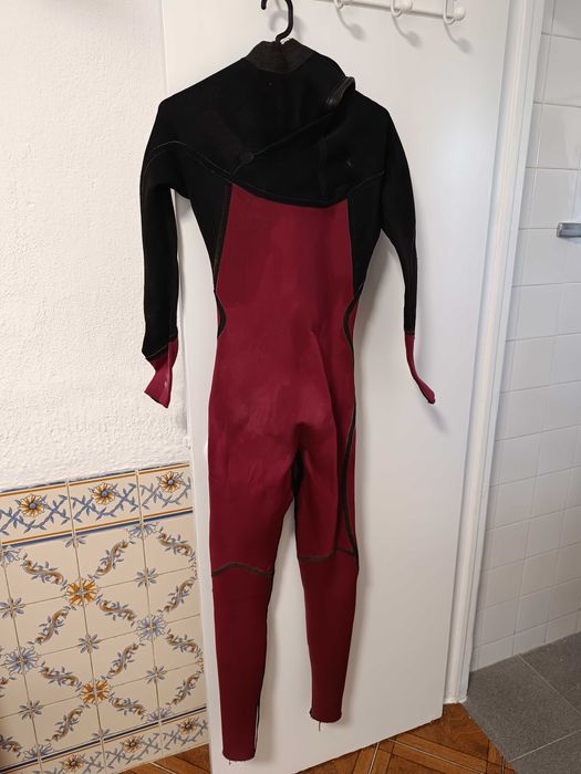 Fato de Surf Olaian 900 4/3 mm Chest Zip - Tamanho MT