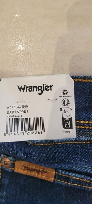 spodnie wrangler texas 821 38/32