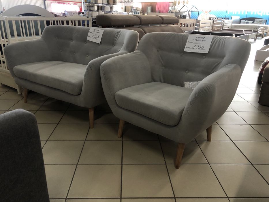 Диван Мілана ( Скандинавія, лофт, дім, кафе,ресторан)