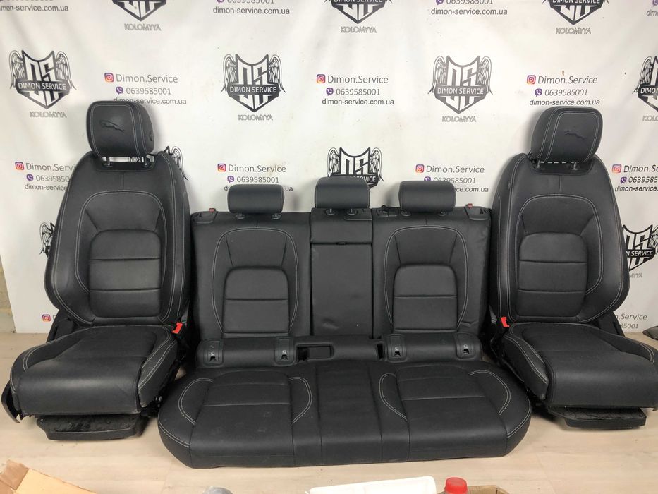 Салон Сидіння Jaguar I-Pace X590 2022 рік. Шкіра Пам'ять